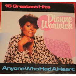 Dionne Warwick 16 Greatest Hits Vinyl LP USED
