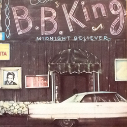 B.B. King Midnight Believer Vinyl LP USED