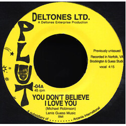 Deltones Ltd. You Don't Believe I Love You / Stay - Turn The Lights Down USED VINYL 7INCH 45 RPM