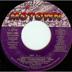Joyce "Fenderella" Irby Mr. D.J. USED VINYL 7INCH 45 RPM