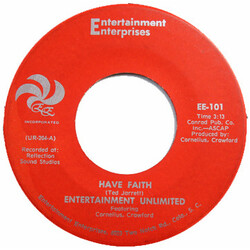 Entertainment Unlimited / Cornelius And Carol Have Faith / So I Can Love You USED VINYL 7INCH 45 RPM