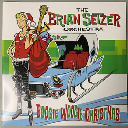 Brian Setzer Orchestra Boogie Woogie Christmas Vinyl LP USED