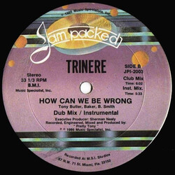 Trinere How Can We Be Wrong USED VINYL 12INCH 33 S RPM