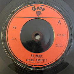 G.G. Grossett / Abayasian No Money /  No Money (Version) Vinyl 7" USED