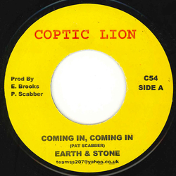 Earth And Stone Coming In, Coming In Vinyl 7" USED