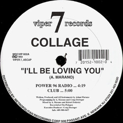 Collage (4) I'll Be Loving You USED VINYL 12INCH 33 S RPM
