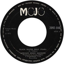 African Music Machine Black Water Gold (Pearl) / Making Nassau Fruit Drink USED VINYL 7INCH 45 RPM SINGLE