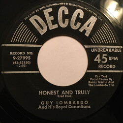 Guy Lombardo And His Royal Canadians Honest And Truly / One Little Word USED VINYL 7INCH 45 RPM