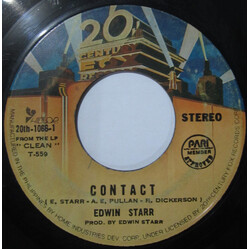 Edwin Starr Contact USED VINYL 7INCH 45 RPM SINGLE STEREO