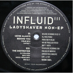 Influid Ladyshaver Non-EP USED VINYL 12INCH 45 RPM