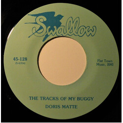 Doris Matte The Tracks Of My Buggy / I Have A Broken Heart USED VINYL 7INCH 45 RPM