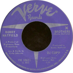 Bobby Hatfield Brothers / What's The Matter Baby USED VINYL 7INCH 45 RPM PROMO