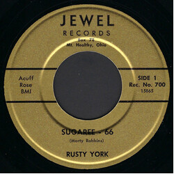 Rusty York Sugaree - 66 / Sing The Girls A Song, Bill USED VINYL 7INCH 45 RPM