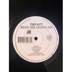 Impact (5) Keep Me Going On USED VINYL 12INCH