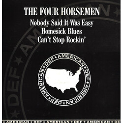 The Four Horsemen Nobody Said It Was Easy / Homesick Blues / Can't Stop Rockin' USED VINYL 12INCH 45 RPM PROMO
