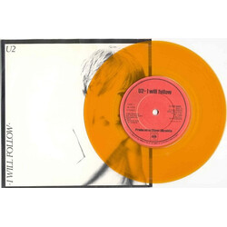 U2 I Will Follow USED VINYL 7INCH 45 RPM SINGLE REISSUE