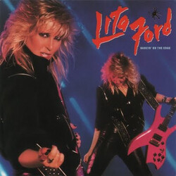 Lita Ford Dancin' On The Edge Vinyl LP USED