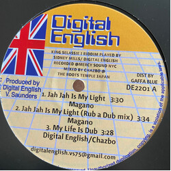 Magano / Chazbo Jah Jah Is My Light / King Selassie I USED VINYL 12INCH 45 RPM MAXI-SINGLE