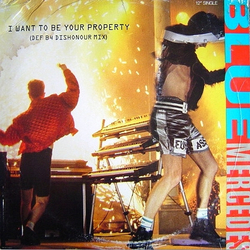 Blue Mercedes I Want To Be Your Property (DEF B4 Dishonour Mix) Vinyl 12" USED