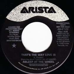 Asleep At The Wheel That's The Way Love Is USED VINYL 7INCH 45 RPM PROMO