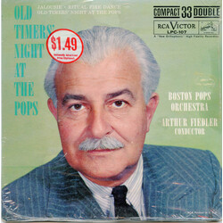 The Boston Pops Orchestra / Arthur Fiedler Old Timers' Night At the Pops USED VINYL 7INCH 33 S RPM EP MONO