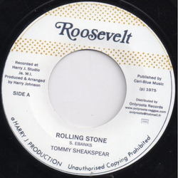 Tommy Sheakspear Rolling Stone Vinyl 7" USED
