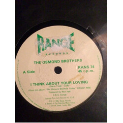The Osmonds I Think About Your Loving USED VINYL 7INCH 45 RPM SINGLE