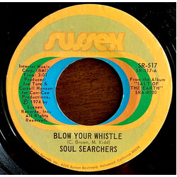 The Soul Searchers Blow Your Whistle / Funk To The Folks USED VINYL 7INCH 45 RPM SINGLE