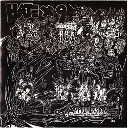 Hate X 9 Apprehension Is Supposed To Be Their Disease USED VINYL 7INCH 33 S RPM