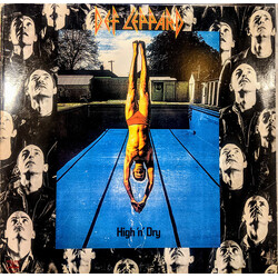 Def Leppard High 'n' Dry Vinyl LP USED