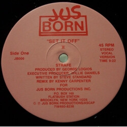 Strafe Set It Off (II) USED VINYL 12INCH 45 RPM