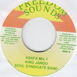 King Django / The Soul Syndicate Asafa Mix 1 / Asafa Mix 2 Vinyl 7" USED