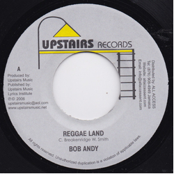 Bob Andy Reggae Land Vinyl 7" USED