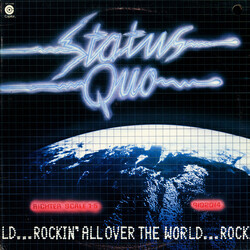 Status Quo Rockin' All Over The World Vinyl LP USED