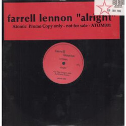 Farrell Lennon Alright USED VINYL 12INCH 33 S RPM PROMO