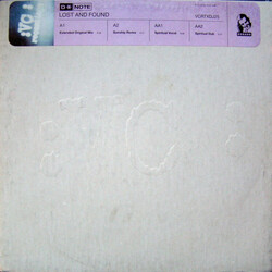 D*Note Lost And Found USED VINYL 12INCH PROMO