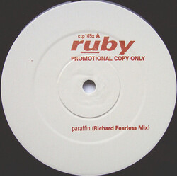 Ruby Paraffin USED VINYL 12INCH 33 S RPM PROMO