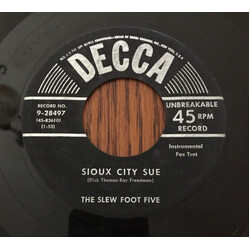 The Slew Foot Five Sioux City Sue USED VINYL 7INCH 45 RPM SINGLE