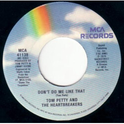 Tom Petty And The Heartbreakers Don't Do Me Like That USED VINYL 7INCH 45 RPM SINGLE