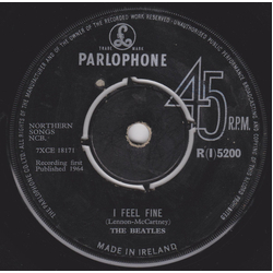 The Beatles I Feel Fine Vinyl 7" USED