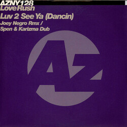 LoveRush Luv 2 See Ya (Dancin) USED VINYL 12INCH 33 S RPM