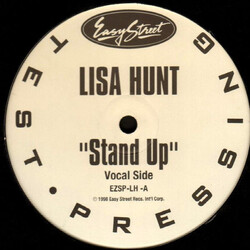 Lisa Hunt Stand Up USED VINYL 12INCH 33 S RPM TEST PRESSING
