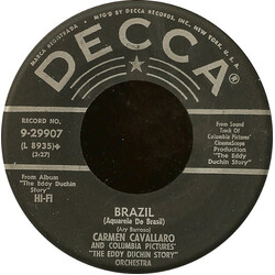 Carmen Cavallaro To Love Again / Brazil USED VINYL 7INCH 45 RPM