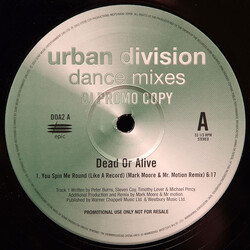 Dead Or Alive You Spin Me Round (Like A Record) USED VINYL 12INCH SINGLE 33 S RPM PROMO