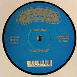 7 Samurai Brothers / Marlies & Marcus USED VINYL 12INCH 45 RPM PROMO