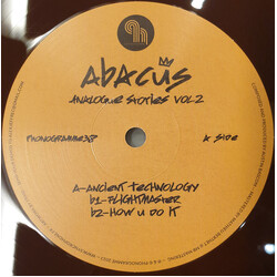 Abacus Analogue Stories Vol 2 USED VINYL 12INCH 33 S RPM 45 RPM