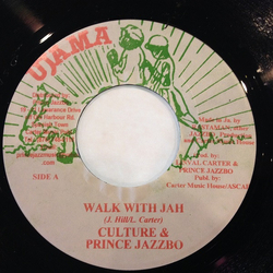 Culture / Prince Jazzbo Walk With Jah Vinyl 7" USED