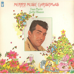 Dean Martin / Jackie Gleason Merry Music Christmas Vinyl LP USED