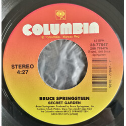 Bruce Springsteen Secret Garden USED VINYL 7INCH