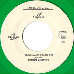 The Proclaimers I'm Gonna Be (500 Miles) / Better Days USED VINYL 7INCH 45 RPM SINGLE JUKEBOX MISPRINT